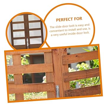 Amazon | OSALADI フェンスゲート落とし棒 フランスのドアロック